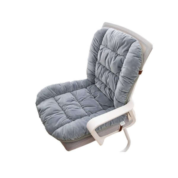 Non-Slip Soft Warm Velvet Cushioned Chair Seat Pad - Image 5