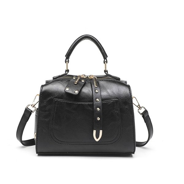 Pu Leather rivet Crossbody Bag for Women Offers Zipper