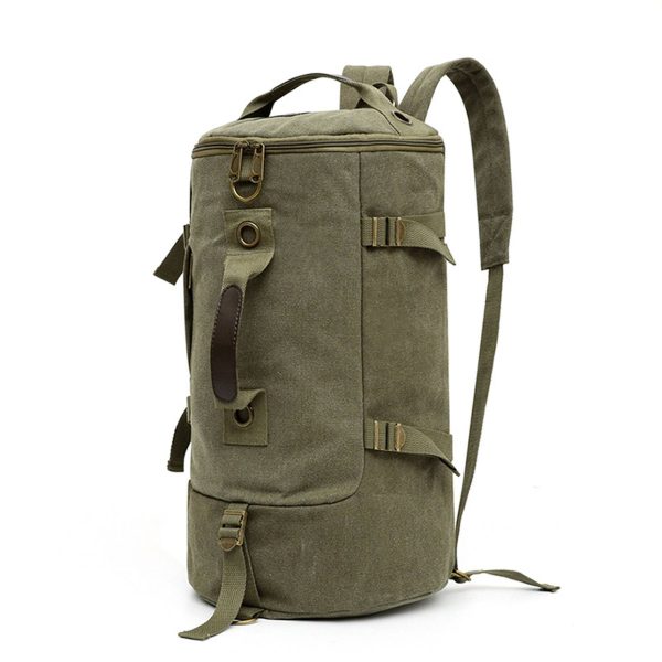 Retro canvas backpack - Image 5