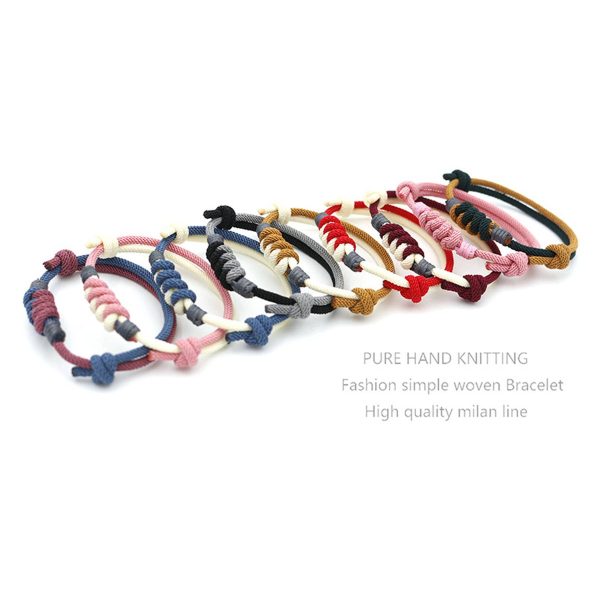 Weaving diamond knot friendship bracelet - Image 9