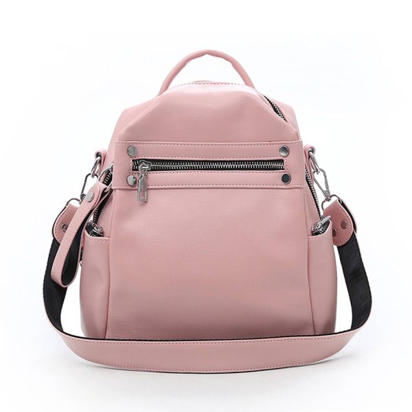 PU Leather Women Backpack Purse - Image 4