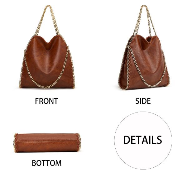 PU Chain minimalist cross-body Tote bag - Image 6