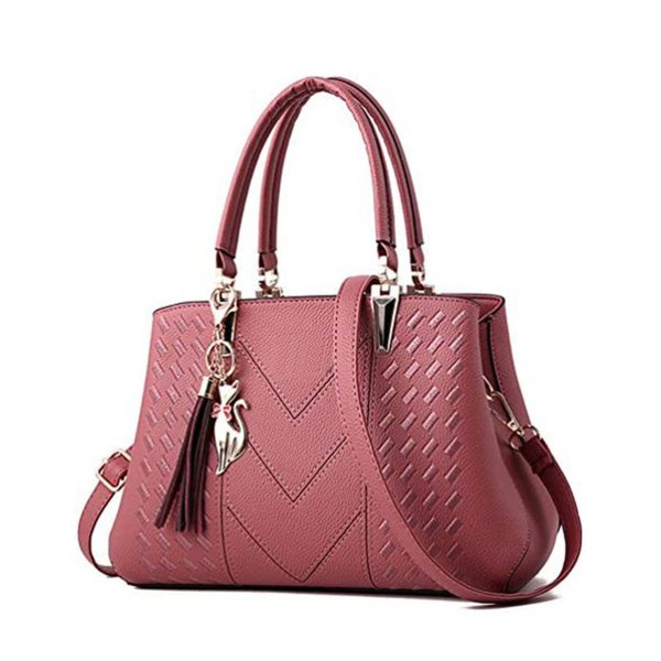 PU Shoulder Tote Ladies Bag - Image 3