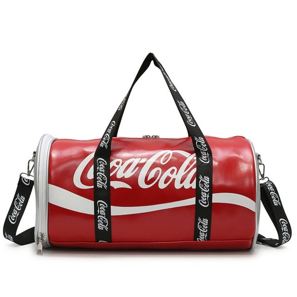 PU Leather Gym Duffel Bag