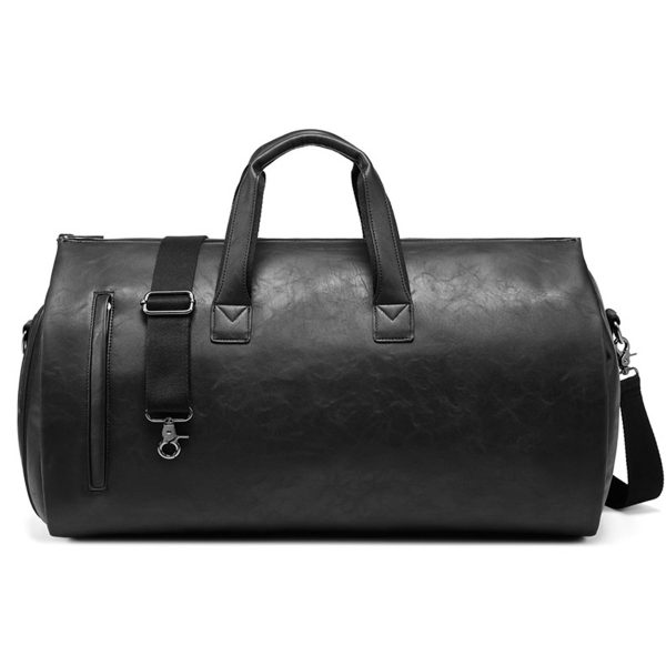 Vintage Duffle Bag with Shoe Compartment