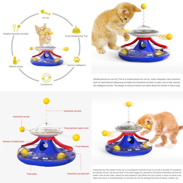 Plastic Food Dispenser Interactive Pet Supplies - Image 7