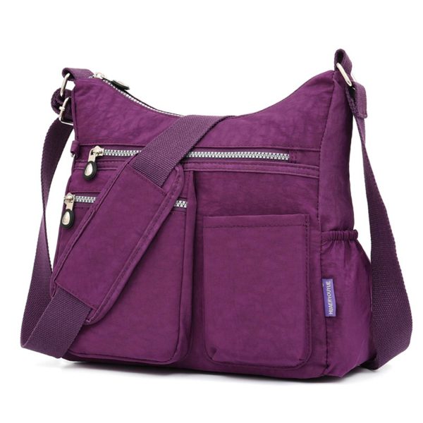Crossbody Bag with Theft RFID Pocket-Women Lightweight Purse - Image 4