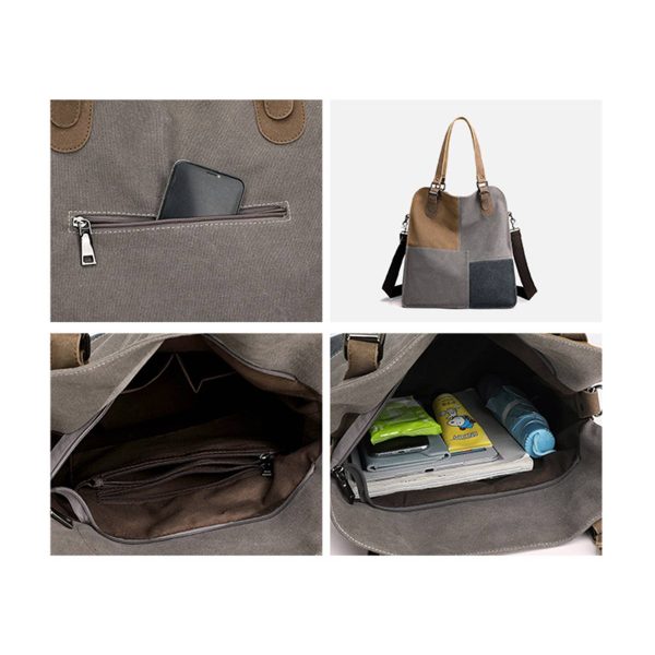 Canvas waterproof Handbags for Women - Image 5