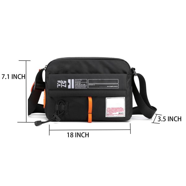 Nylon Outdoor Leisure Cross-body Bag - Image 7