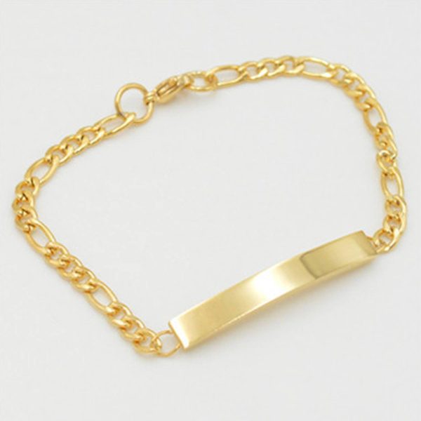 Engraveable Titanium Steel Bracelet
