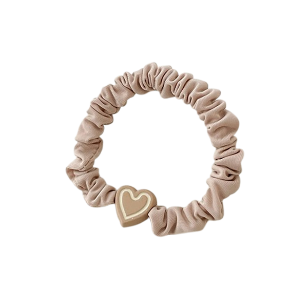 Women'S High Elastic Durable Heart Hair Tie - Image 2