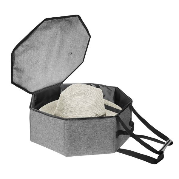 Foldable Hat Storage Bin W/ Lid - Image 2