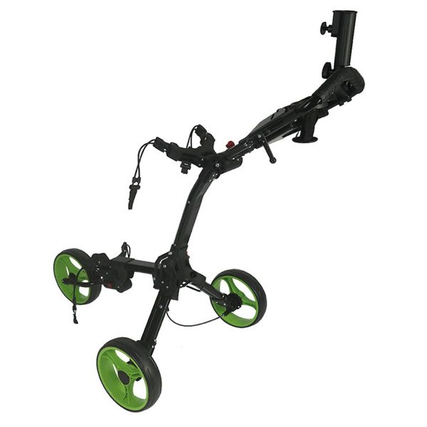 3 Wheel Foldable Lightweight Aluminum Golf Push Cart - Image 5