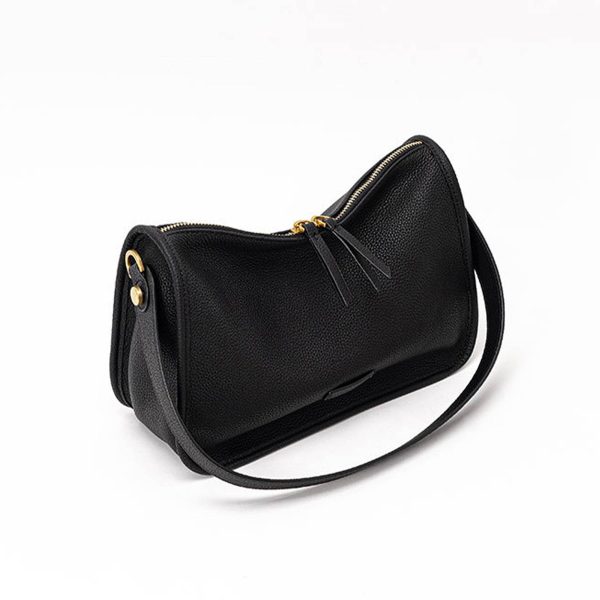 Genuine Leather shoulder messenger tote bag - Image 2
