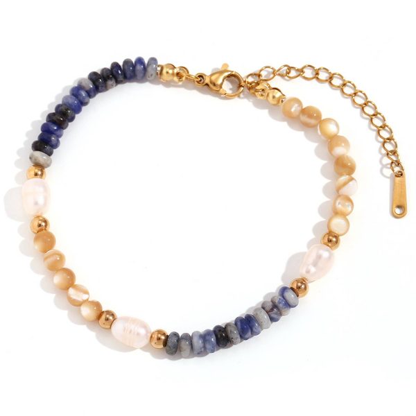 Stainless steel bohemian hand-beaded - Image 2