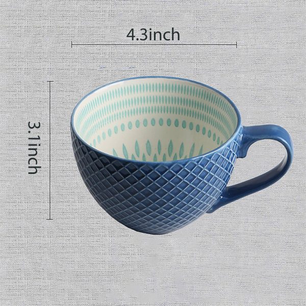 Pattern Mix Ceramic Mug - Image 3