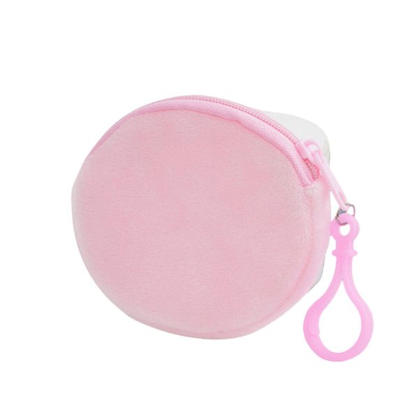 Soft Velvet Compact Mini Coin Wallet Storage Bag - Image 6