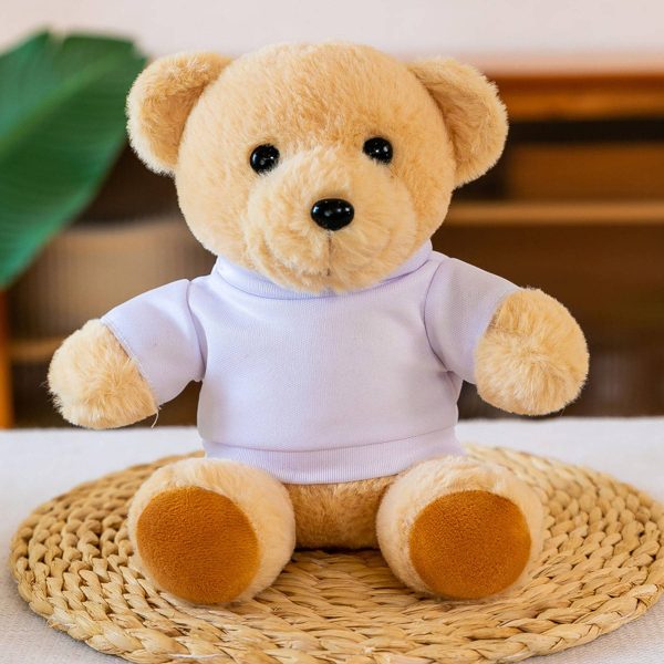 Bear Animal Toy With Shirt - Image 2