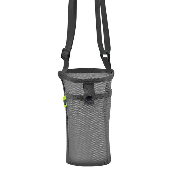 Portable Mesh Water Bottle Bag W/ Pocket - Image 3
