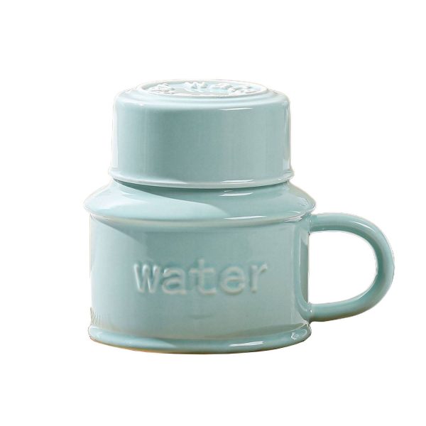 15oz Durable Ceramic Mug w/ Handle and Large Capacity - Image 4
