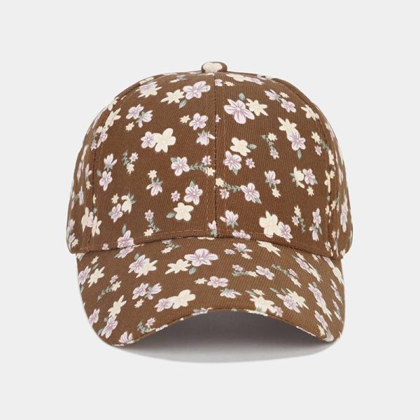Floral Print Baseball Cap