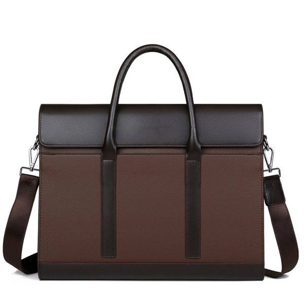Pu commercial high-capacity messager cross-body bag - Image 2