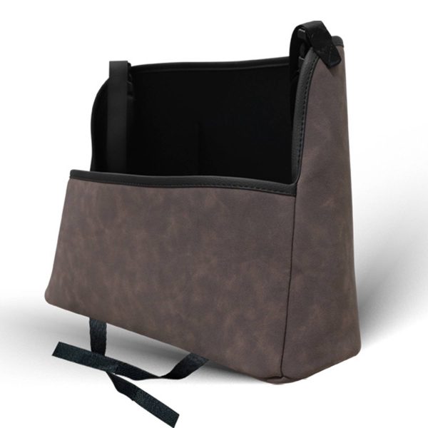 Genuine leather Car Handbag Holder Between Seats - Image 3
