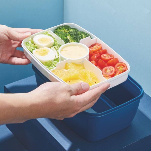 Large Capacity Multi-Compartment Safe PP Lunch Box - Image 7