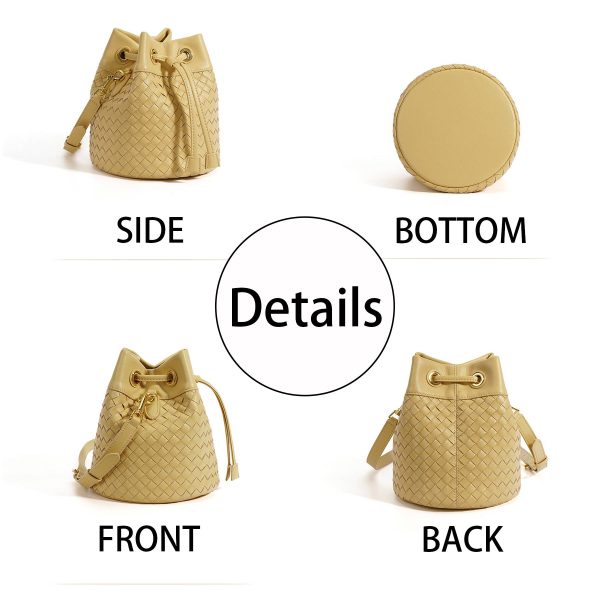 Genuine Leather Innovative drawstring cross-body bag - Image 5
