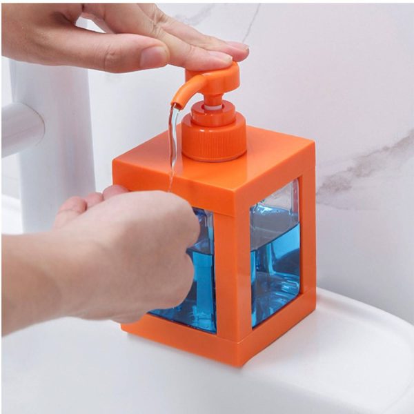 16oz Square pump bottle dispenser - Image 4