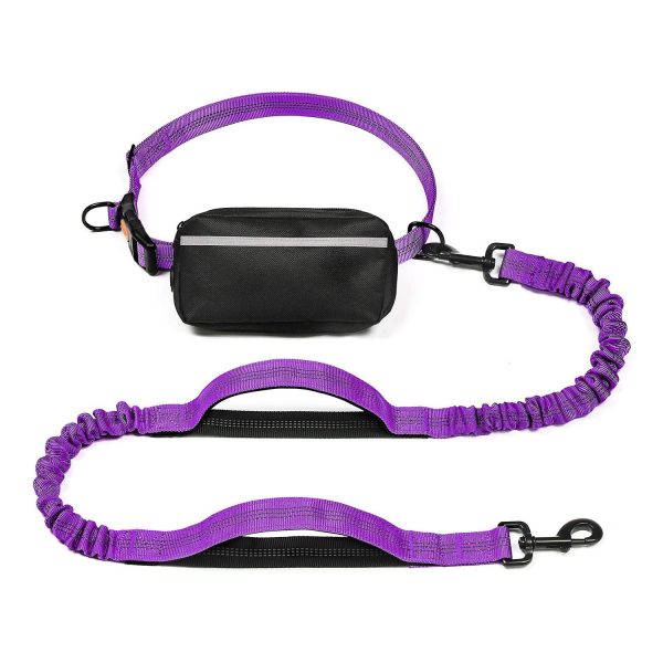 Stretching Dog Leash W/ Waist Bag