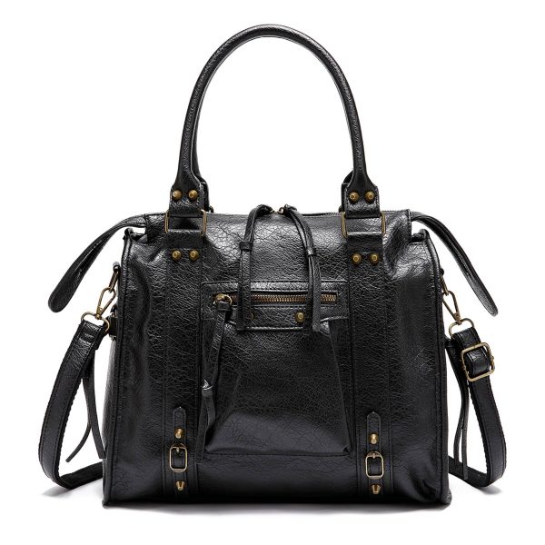 Large Hobo Soft Faux PU Leather Tote bag - Image 2