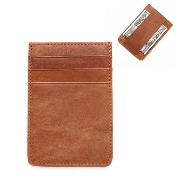 Genuine Leather RFID anti-theft card bag - Image 2