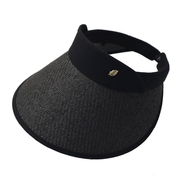 Jute Large brim shade straw hat - Image 2
