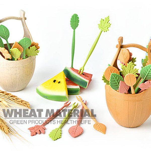 Mini Bucket Fruit Fork Set - Image 5