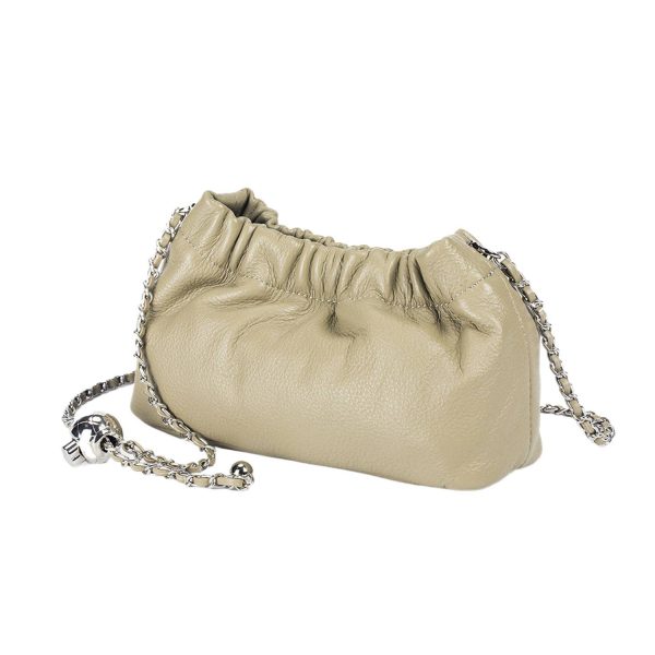 Compact Adjustable Genuine leather Women Crossbody Bag
