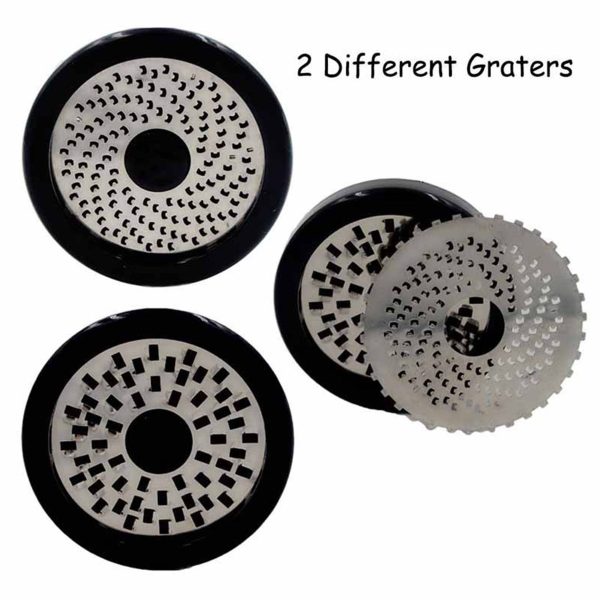Stainless steel multi-purpose cheese shredder - Image 4
