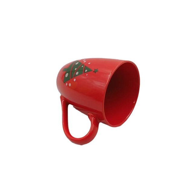 12oz Ceramic Coffee Mug w/ Handle for Household Office - Image 4