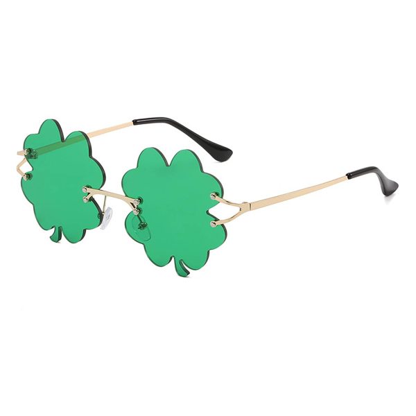 Beach Uv Protection Clover Sunglasses - Image 2