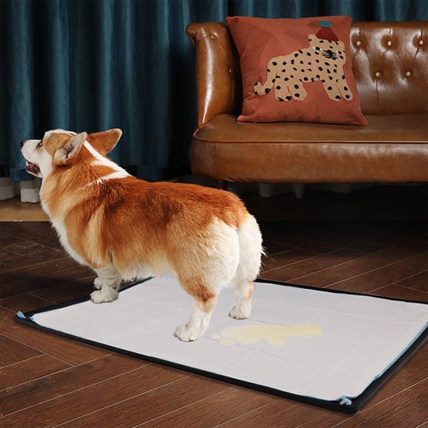Silicone No Spill Pee Pad Holder for Dogs