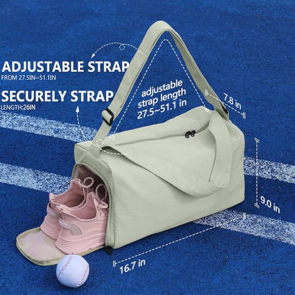 Lightweight Large Capacity Waterproof Travel Gym Bag - Image 4