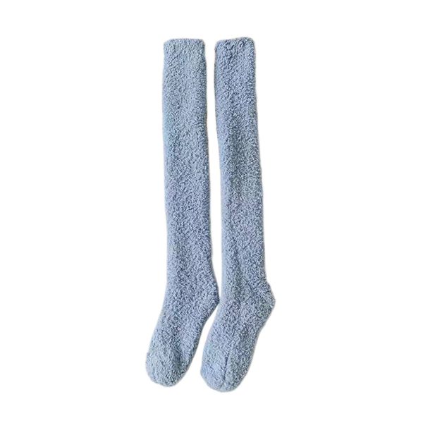 Women's Warm Breathable Knee-High Velvet Socks
