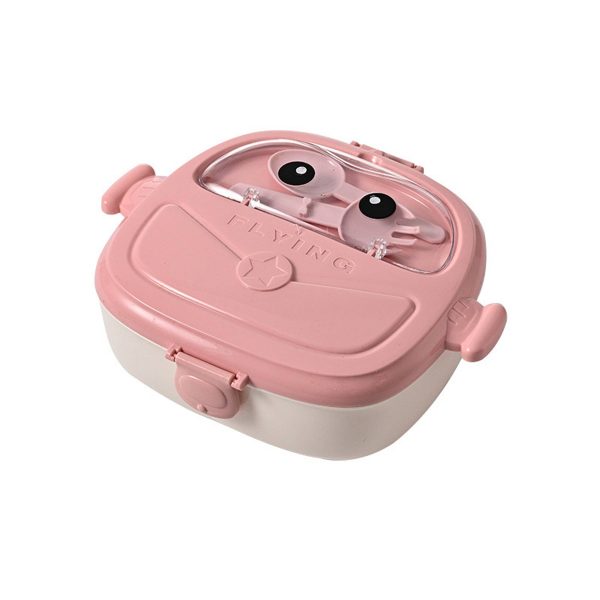 Portable Children's Plastic Lunchbox