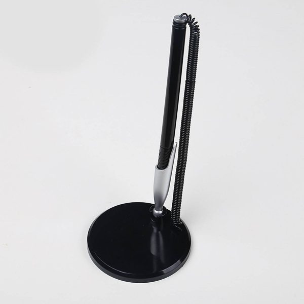 Plastic Secure Cord Counter Pens - Image 3
