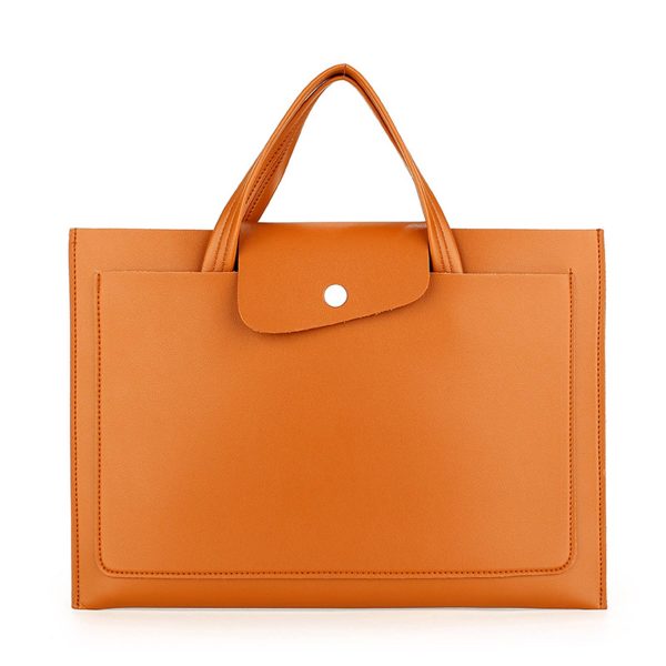 PU Leather Slim Laptop Bag for men/women - Image 3