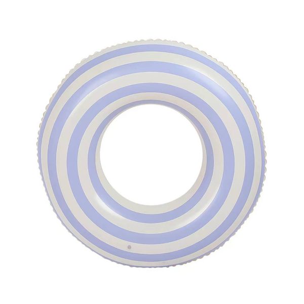 Summer Retro Striped Inflatable Swim Ring w/ Thickened PVC - Image 7