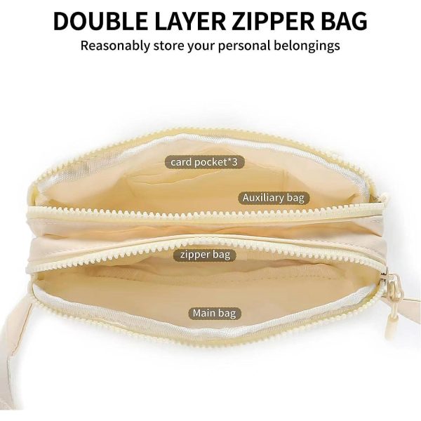 Cross-Body Waist Bag for Women with Adjustable Straps - Image 5