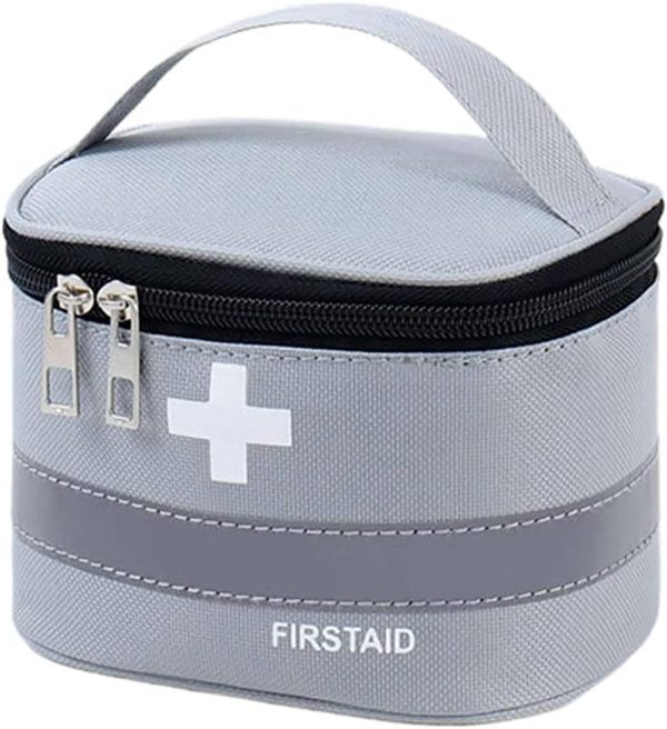Portable Oxford First Aid Bag w/ Reinforced Handle - Image 3