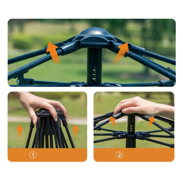 Automatic quick opening outdoor camping tent - Image 5