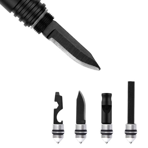 Multifunction Tactical Pen – LED, Glass Breaker, Defender - Image 6